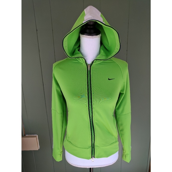 Green Nike Dri-Fit Jacket - Picture 3 of 6